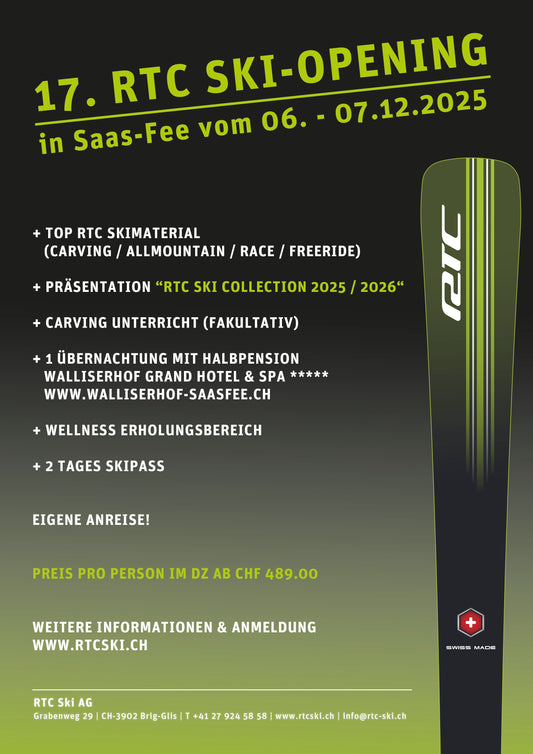 17. RTC Ski-Opening; Saas-Fee